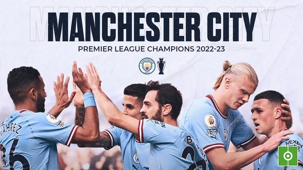 Man City - Nhà vô địch mùa 2022 - 2023